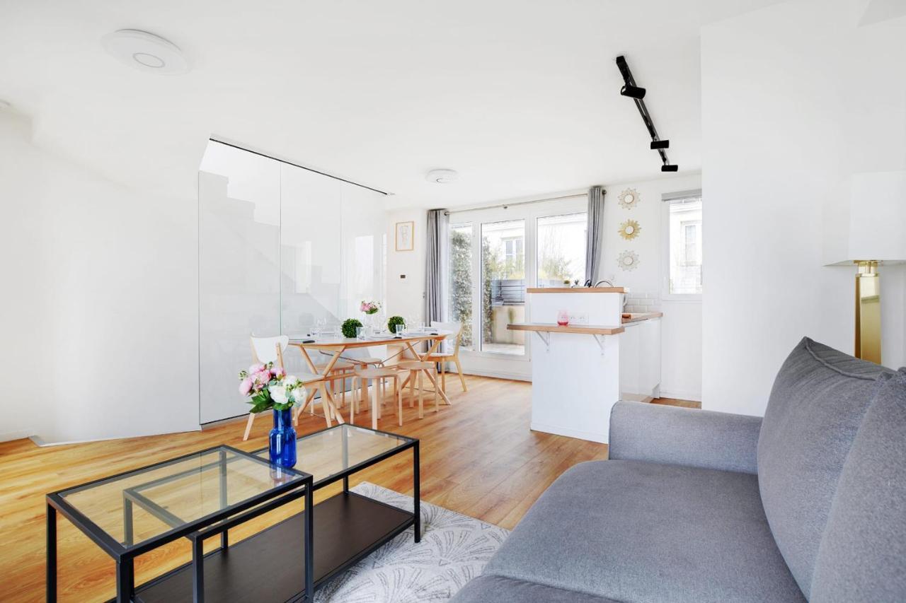 파리 Exceptional Triplex With Terrace - Montmartre 아파트 외부 사진