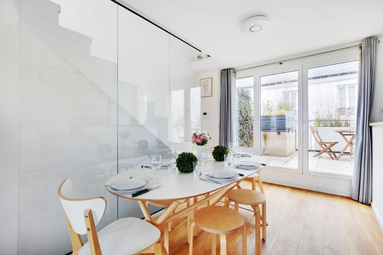 파리 Exceptional Triplex With Terrace - Montmartre 아파트 외부 사진